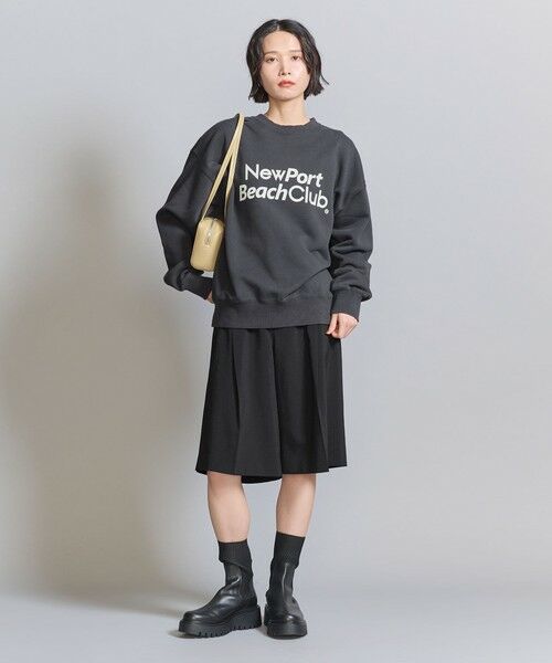 BEAUTY&YOUTH UNITED ARROWS / ビューティー&ユース ユナイテッドアローズ スウェット | コットン裏毛 ロゴ スウェット プルオーバー | 詳細14