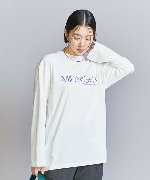 BEAUTY&YOUTH UNITED ARROWS / ビューティー&ユース ユナイテッドアローズ カットソー | MID NIGHT ロングスリーブTシャツ | 詳細2