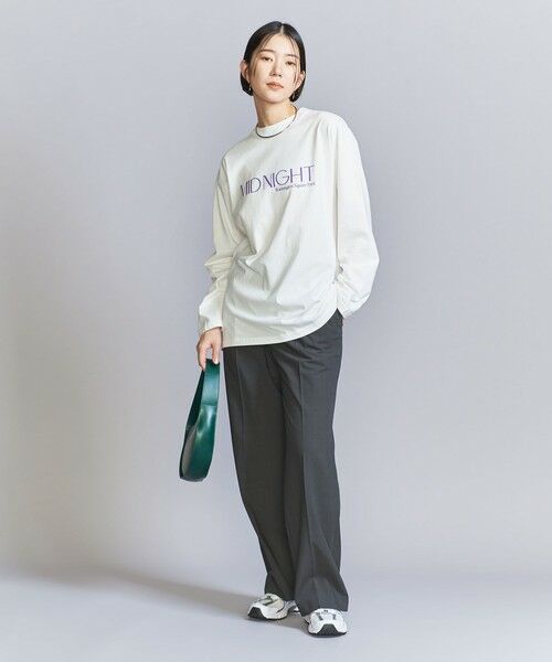 BEAUTY&YOUTH UNITED ARROWS / ビューティー&ユース ユナイテッドアローズ カットソー | MID NIGHT ロングスリーブTシャツ | 詳細3