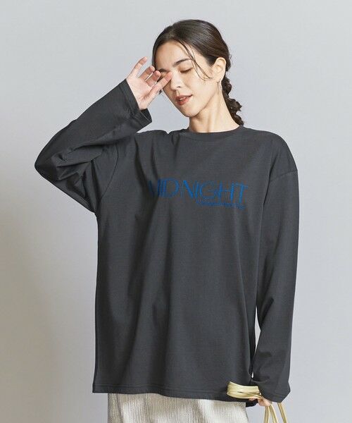 BEAUTY&YOUTH UNITED ARROWS / ビューティー&ユース ユナイテッドアローズ カットソー | MID NIGHT ロングスリーブTシャツ | 詳細12