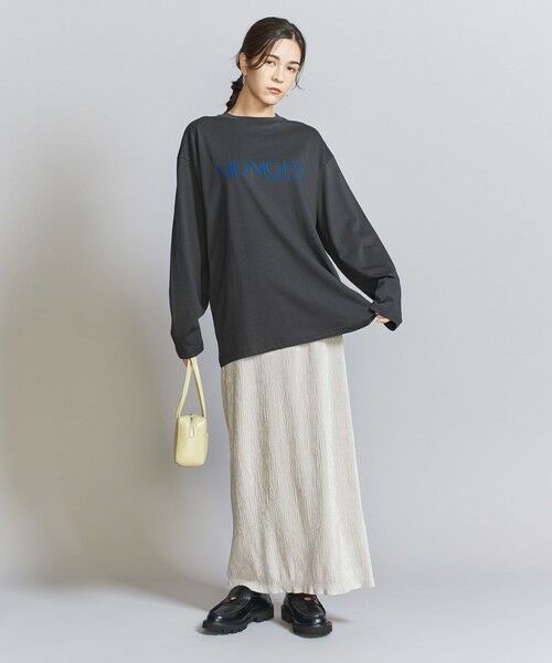 BEAUTY&YOUTH UNITED ARROWS / ビューティー&ユース ユナイテッドアローズ カットソー | MID NIGHT ロングスリーブTシャツ | 詳細14