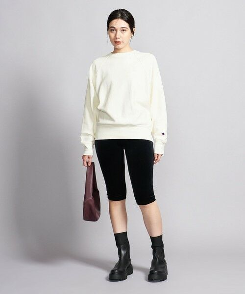 BEAUTY&YOUTH UNITED ARROWS / ビューティー&ユース ユナイテッドアローズ スウェット | 【別注】＜ Champion＞リバースウィーブ ラグランスウェットプルオーバー | 詳細4