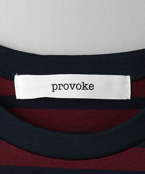 BEAUTY&YOUTH UNITED ARROWS / ビューティー&ユース ユナイテッドアローズ カットソー | ＜provoke＞ジップ ボーダー プルオーバー | 詳細22