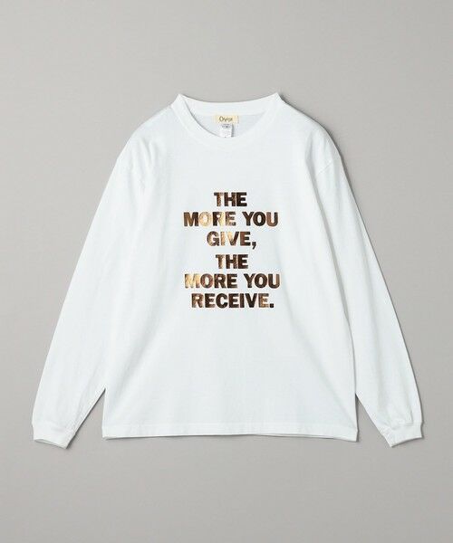 BEAUTY&YOUTH UNITED ARROWS / ビューティー&ユース ユナイテッドアローズ カットソー | 【別注】＜OAFISH＞プリント ロングスリーブ Tシャツ | 詳細7