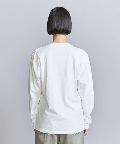 BEAUTY&YOUTH UNITED ARROWS / ビューティー&ユース ユナイテッドアローズ カットソー | 【別注】＜OAFISH＞プリント ロングスリーブ Tシャツ | 詳細6