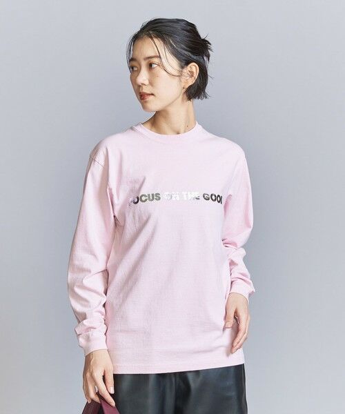 BEAUTY&YOUTH UNITED ARROWS / ビューティー&ユース ユナイテッドアローズ カットソー | 【別注】＜OAFISH＞プリント ロングスリーブ Tシャツ | 詳細13