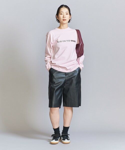 BEAUTY&YOUTH UNITED ARROWS / ビューティー&ユース ユナイテッドアローズ カットソー | 【別注】＜OAFISH＞プリント ロングスリーブ Tシャツ | 詳細14