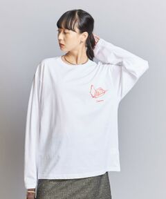 【別注】＜Ophrys＞プリント ロングスリーブ Tシャツ