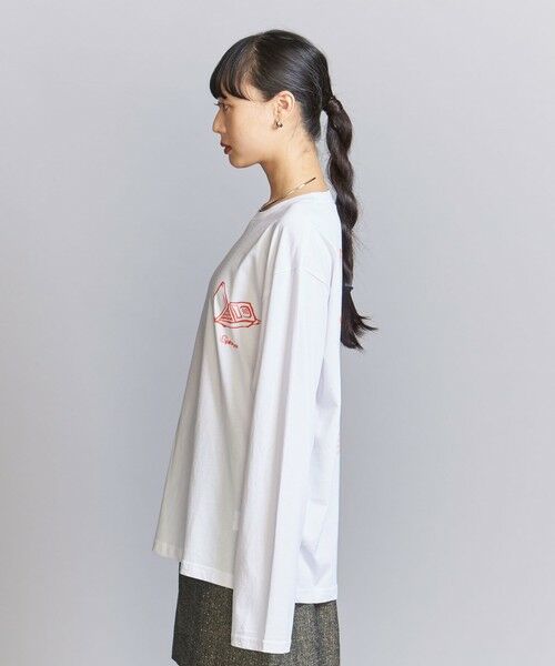 BEAUTY&YOUTH UNITED ARROWS / ビューティー&ユース ユナイテッドアローズ Tシャツ | 【別注】＜Ophrys＞プリント ロングスリーブ Tシャツ | 詳細5