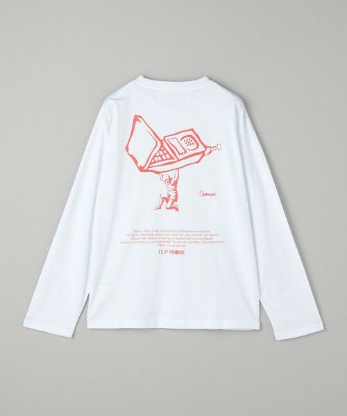 BEAUTY&YOUTH UNITED ARROWS / ビューティー&ユース ユナイテッドアローズ Tシャツ | 【別注】＜Ophrys＞プリント ロングスリーブ Tシャツ | 詳細9