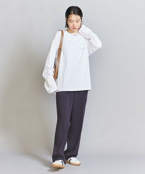 BEAUTY&YOUTH UNITED ARROWS / ビューティー&ユース ユナイテッドアローズ Tシャツ | 【別注】＜Ophrys＞プリント ロングスリーブ Tシャツ | 詳細20