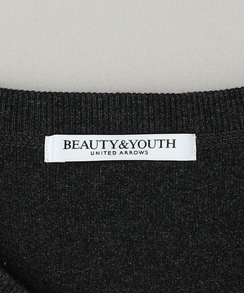 BEAUTY&YOUTH UNITED ARROWS / ビューティー&ユース ユナイテッドアローズ ニット・セーター | ソフトコットン Vネック スムース ニットプルオーバー -ウォッシャブル- | 詳細15