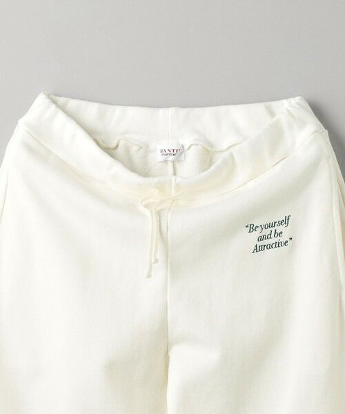 BEAUTY&YOUTH UNITED ARROWS / ビューティー&ユース ユナイテッドアローズ チノ・ワークパンツ | 【別注】＜HANTEX＞スウェット パンツ/WHITE | 詳細11