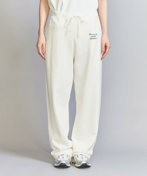 BEAUTY&YOUTH UNITED ARROWS / ビューティー&ユース ユナイテッドアローズ チノ・ワークパンツ | 【別注】＜HANTEX＞スウェット パンツ/WHITE | 詳細3