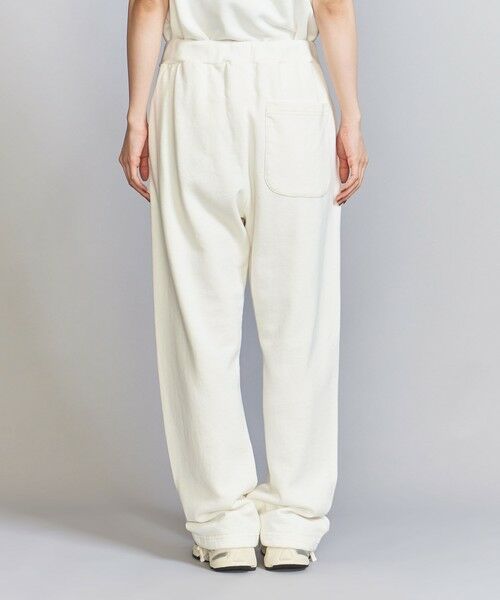 BEAUTY&YOUTH UNITED ARROWS / ビューティー&ユース ユナイテッドアローズ チノ・ワークパンツ | 【別注】＜HANTEX＞スウェット パンツ/WHITE | 詳細5