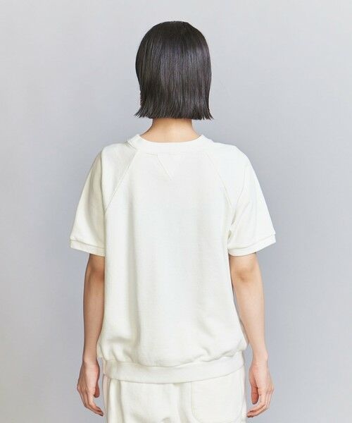 BEAUTY&YOUTH UNITED ARROWS / ビューティー&ユース ユナイテッドアローズ スウェット | 【別注】＜HANTEX＞スウェット ショートスリーブ プルオーバー/WHITE | 詳細5