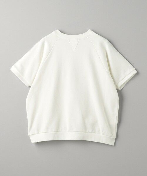 BEAUTY&YOUTH UNITED ARROWS / ビューティー&ユース ユナイテッドアローズ スウェット | 【別注】＜HANTEX＞スウェット ショートスリーブ プルオーバー/WHITE | 詳細7