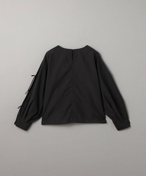 BEAUTY&YOUTH UNITED ARROWS / ビューティー&ユース ユナイテッドアローズ シャツ・ブラウス | 【WEB限定】ナイロンコットン リボンスリーブブラウス -ウォッシャブル- | 詳細5