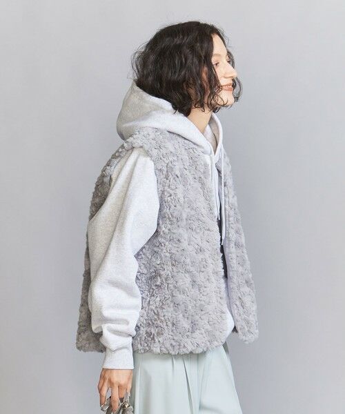 BEAUTY&YOUTH UNITED ARROWS / ビューティー&ユース ユナイテッドアローズ ベスト | フェイクファー ベスト | 詳細13