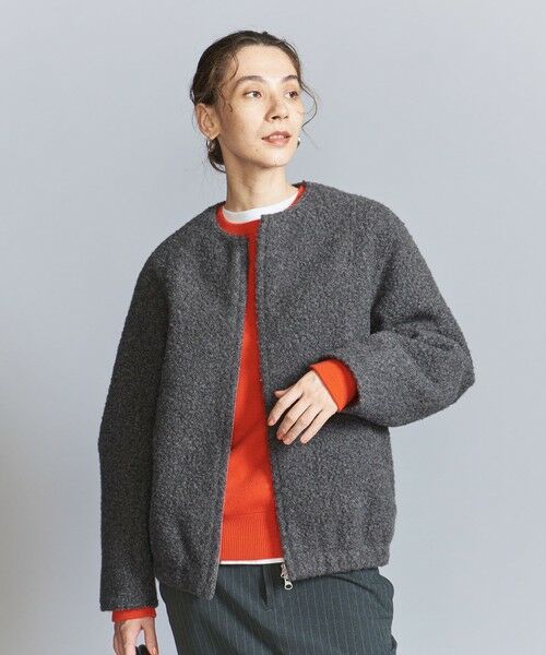 BEAUTY&YOUTH UNITED ARROWS / ビューティー&ユース ユナイテッドアローズ ブルゾン | ブークレー ジップブルゾン | 詳細13