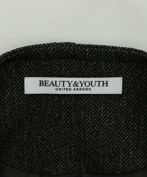 BEAUTY&YOUTH UNITED ARROWS / ビューティー&ユース ユナイテッドアローズ ロング・マキシ丈ワンピース | ヘリンボーン ジャンパースカート＆ジレ -2WAY- | 詳細12