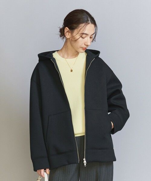 BEAUTY&YOUTH UNITED ARROWS / ビューティー&ユース ユナイテッドアローズ パーカー | フロントジップ フーディーパーカー | 詳細1