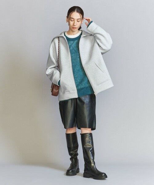 BEAUTY&YOUTH UNITED ARROWS / ビューティー&ユース ユナイテッドアローズ パーカー | フロントジップ フーディーパーカー | 詳細7