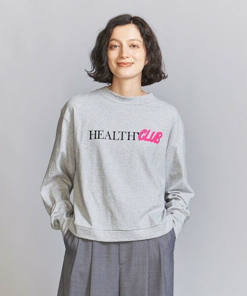 BEAUTY&YOUTH UNITED ARROWS / ビューティー&ユース ユナイテッドアローズ Tシャツ | 【別注】＜Americana＞ロゴ ロングスリーブ Tシャツ | 詳細1