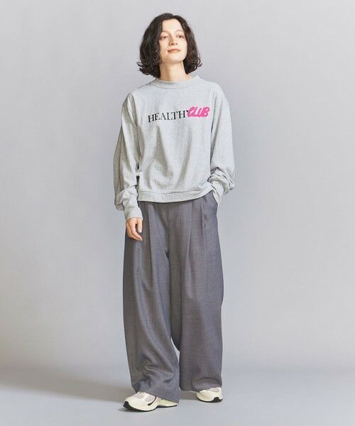 BEAUTY&YOUTH UNITED ARROWS / ビューティー&ユース ユナイテッドアローズ Tシャツ | 【別注】＜Americana＞ロゴ ロングスリーブ Tシャツ | 詳細3