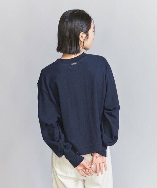 BEAUTY&YOUTH UNITED ARROWS / ビューティー&ユース ユナイテッドアローズ Tシャツ | 【別注】＜Americana＞ロゴ ロングスリーブ Tシャツ | 詳細19