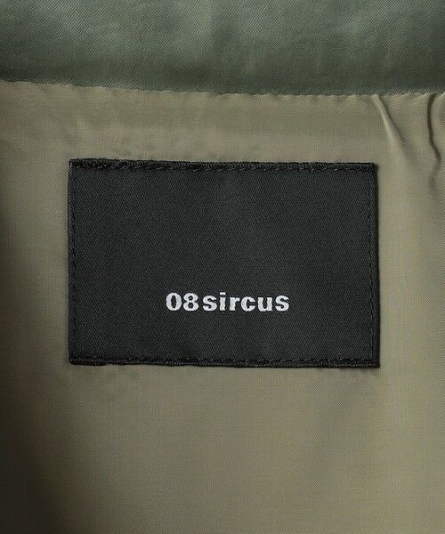 BEAUTY&YOUTH UNITED ARROWS / ビューティー&ユース ユナイテッドアローズ ミリタリージャケット・コート | ＜08sircus＞サテン ボンバー ジャケット | 詳細12