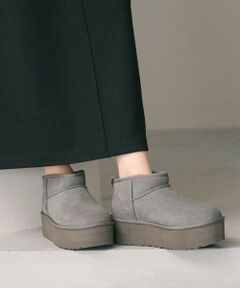 BEAUTY&YOUTH UNITED ARROWS / ビューティー&ユース ユナイテッドアローズ ブーツ（ショート丈） | ＜UGG＞クラシック ウルトラミニプラットフォーム ブーツ