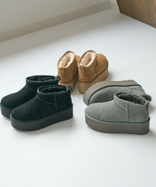 BEAUTY&YOUTH UNITED ARROWS / ビューティー&ユース ユナイテッドアローズ ブーツ（ショート丈） | ＜UGG＞クラシック ウルトラミニプラットフォーム ブーツ | 詳細11