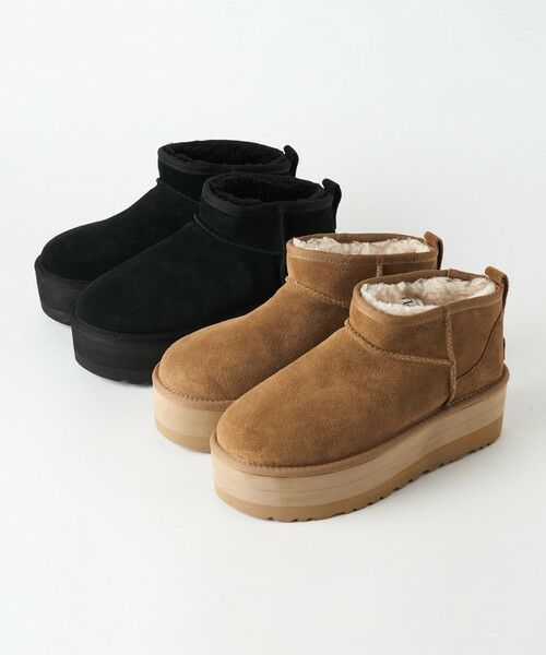 BEAUTY&YOUTH UNITED ARROWS / ビューティー&ユース ユナイテッドアローズ ブーツ（ショート丈） | ＜UGG＞ウルトラミニ プラットフォーム ブーツ | 詳細17