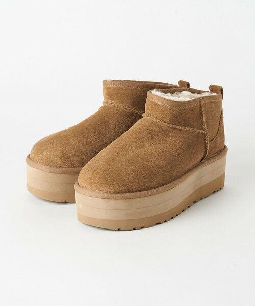 BEAUTY&YOUTH UNITED ARROWS / ビューティー&ユース ユナイテッドアローズ ブーツ（ショート丈） | ＜UGG＞ウルトラミニ プラットフォーム ブーツ | 詳細10