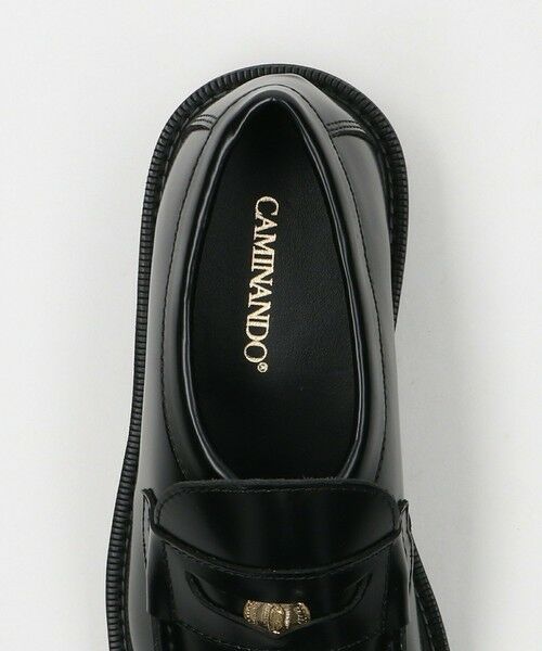 BEAUTY&YOUTH UNITED ARROWS / ビューティー&ユース ユナイテッドアローズ フラットシューズ | 【別注】 ＜CAMINANDO＞レザー コインローファー | 詳細9