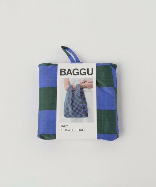 BEAUTY&YOUTH UNITED ARROWS / ビューティー&ユース ユナイテッドアローズ エコバッグ | ＜ BAGGU＞チェック ポケッタブルバッグ/BABY | 詳細18