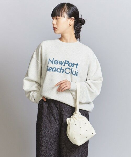 BEAUTY&YOUTH UNITED ARROWS / ビューティー&ユース ユナイテッドアローズ ハンドバッグ | フェイクレザー スタッズ ドロストバッグ | 詳細1