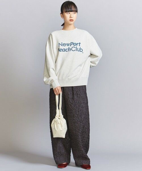 BEAUTY&YOUTH UNITED ARROWS / ビューティー&ユース ユナイテッドアローズ ハンドバッグ | フェイクレザー スタッズ ドロストバッグ | 詳細2