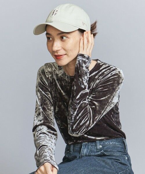 BEAUTY&YOUTH UNITED ARROWS / ビューティー&ユース ユナイテッドアローズ キャップ | 【別注】＜NEW ERA＞コットン ロゴキャップ | 詳細3