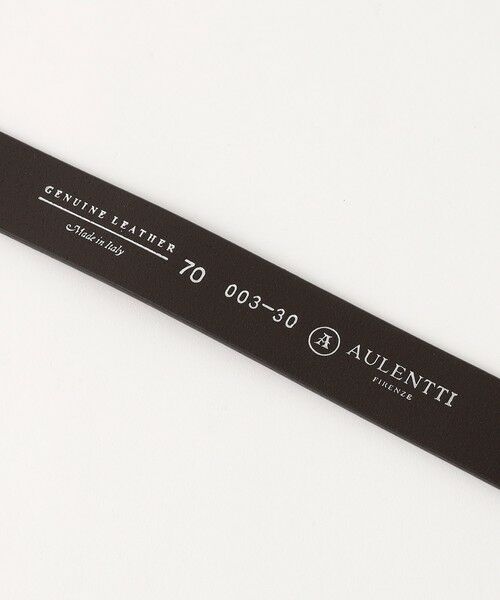 BEAUTY&YOUTH UNITED ARROWS / ビューティー&ユース ユナイテッドアローズ ベルト・サスペンダー | ＜AULENTTI＞オーバルバックル レザーベルト | 詳細6