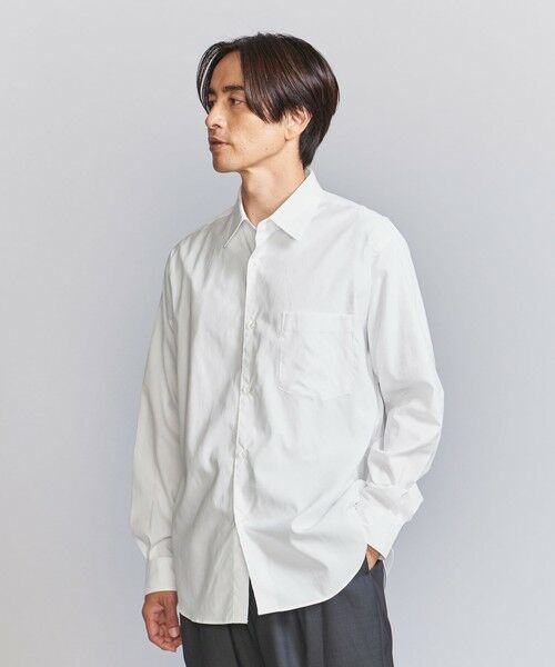 BEAUTY&YOUTH UNITED ARROWS / ビューティー&ユース ユナイテッドアローズ シャツ・ブラウス | HI-LINE SPOERRY GIZA レギュラー シャツ | 詳細1