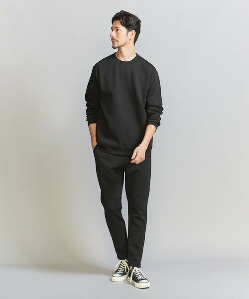 BEAUTY&YOUTH UNITED ARROWS / ビューティー&ユース ユナイテッドアローズ スウェット | 【WEB限定 WARDROBE SMART】ダブルニット クルーネック スウェット/セットアップ対応 | 詳細3