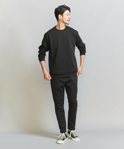 BEAUTY&YOUTH UNITED ARROWS / ビューティー&ユース ユナイテッドアローズ スウェット | 【WEB限定 WARDROBE SMART】ダブルニット クルーネック スウェット/セットアップ対応 | 詳細4