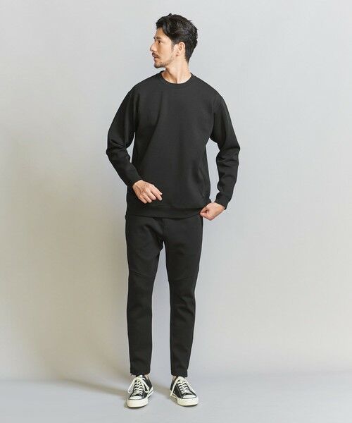 BEAUTY&YOUTH UNITED ARROWS / ビューティー&ユース ユナイテッドアローズ スウェット | 【WEB限定 WARDROBE SMART】ダブルニット クルーネック スウェット/セットアップ対応 | 詳細5