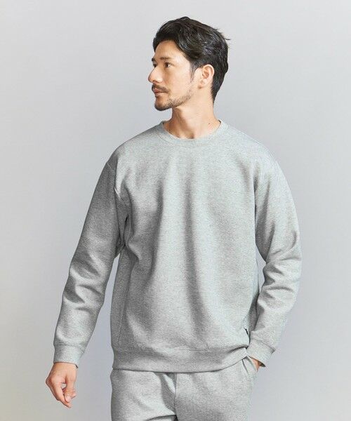 BEAUTY&YOUTH UNITED ARROWS / ビューティー&ユース ユナイテッドアローズ スウェット | 【WEB限定 WARDROBE SMART】ダブルニット クルーネック スウェット/セットアップ対応 | 詳細10