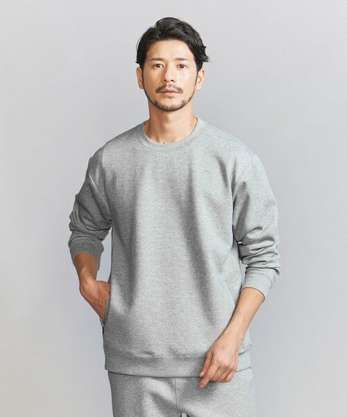 BEAUTY&YOUTH UNITED ARROWS / ビューティー&ユース ユナイテッドアローズ スウェット | 【WEB限定 WARDROBE SMART】ダブルニット クルーネック スウェット/セットアップ対応 | 詳細13