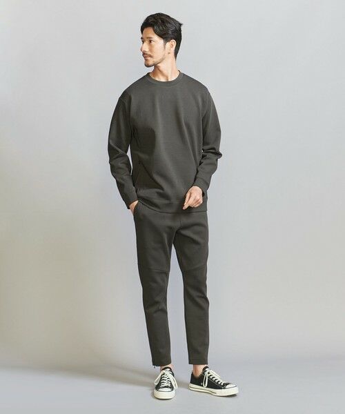 BEAUTY&YOUTH UNITED ARROWS / ビューティー&ユース ユナイテッドアローズ スウェット | 【WEB限定 WARDROBE SMART】ダブルニット クルーネック スウェット/セットアップ対応 | 詳細16