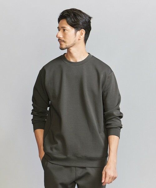 BEAUTY&YOUTH UNITED ARROWS / ビューティー&ユース ユナイテッドアローズ スウェット | 【WEB限定 WARDROBE SMART】ダブルニット クルーネック スウェット/セットアップ対応 | 詳細18