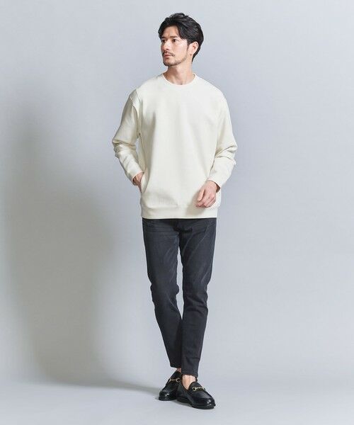 BEAUTY&YOUTH UNITED ARROWS / ビューティー&ユース ユナイテッドアローズ スウェット | 【WEB限定 WARDROBE SMART】ダブルニット クルーネック スウェット/セットアップ対応 | 詳細20